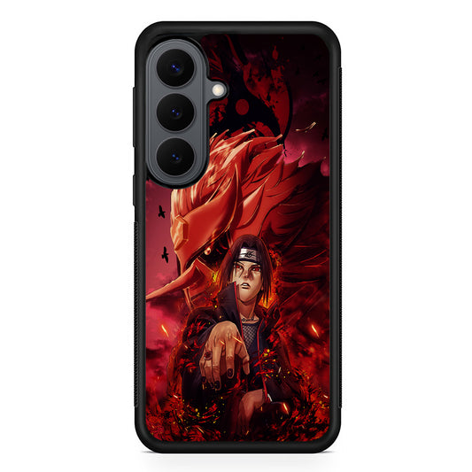 Naruto Itachi of The Sharingan Susanoo Samsung Galaxy S26 Plus Case | Slim Rubber Case for Samsung Galaxy S26 Plus
