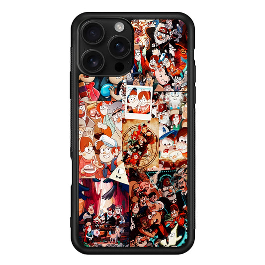 Gravity Falls Aesthetic Collage iPhone 16 Pro Case | Durable Protective Case for iPhone 16 Pro