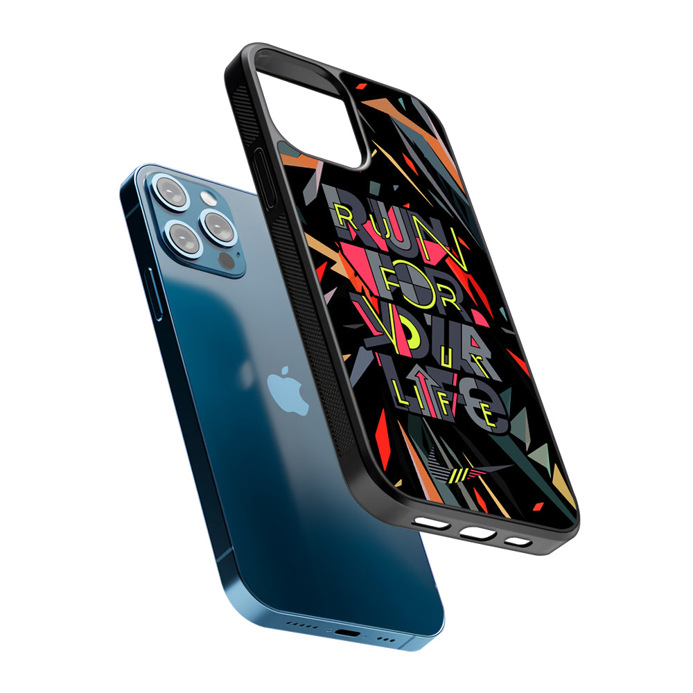 Nike Run for Life 2D Rubber Phone Case | Slim Protective Phone Case