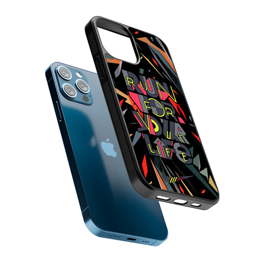 Nike Run for Life 2D Rubber Phone Case | Slim Protective Phone Case