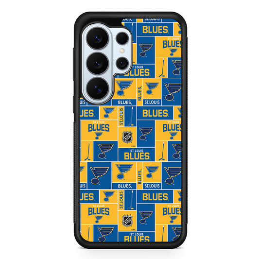 St. Louis Blues Pattern Samsung Galaxy S26 Ultra Case | Protective Phone Cover