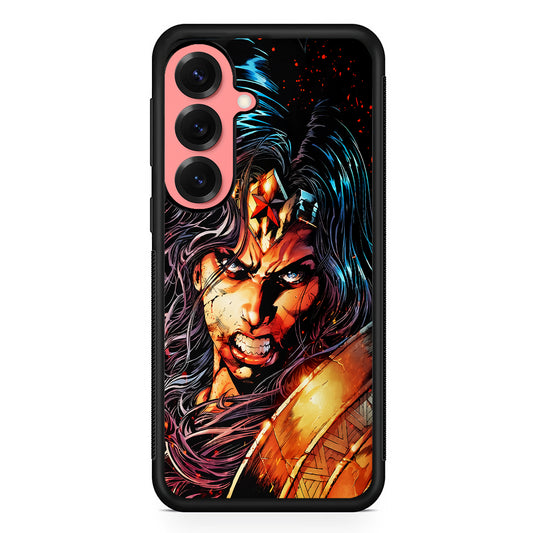 Wonder Woman Comic Art Samsung Galaxy S25 Case | Protective Case for Samsung Galaxy S25