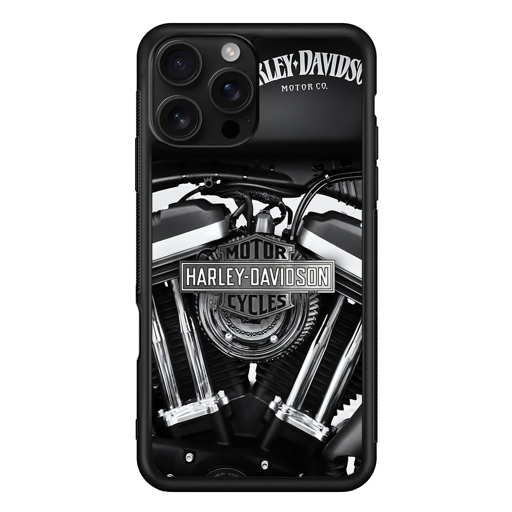 Harley Davidson Muscular Torsion iPhone 16 Pro Case - Stylish Protective Cover for iPhone 16 Pro