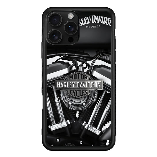 Harley Davidson Muscular Torsion iPhone 16 Pro Case - Stylish Protective Cover for iPhone 16 Pro