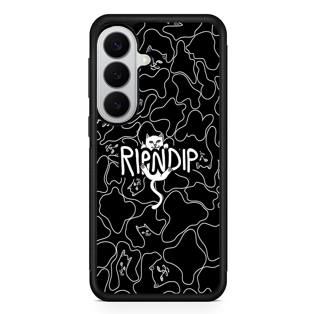 Rip N Dip Black Camo Samsung Galaxy S26 Case | Slim Rubber Case for Samsung Galaxy S26
