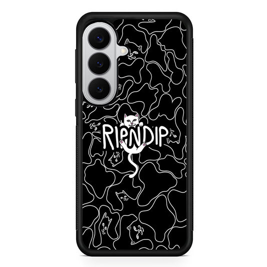 Rip N Dip Black Camo Samsung Galaxy S26 Case | Slim Rubber Case for Samsung Galaxy S26
