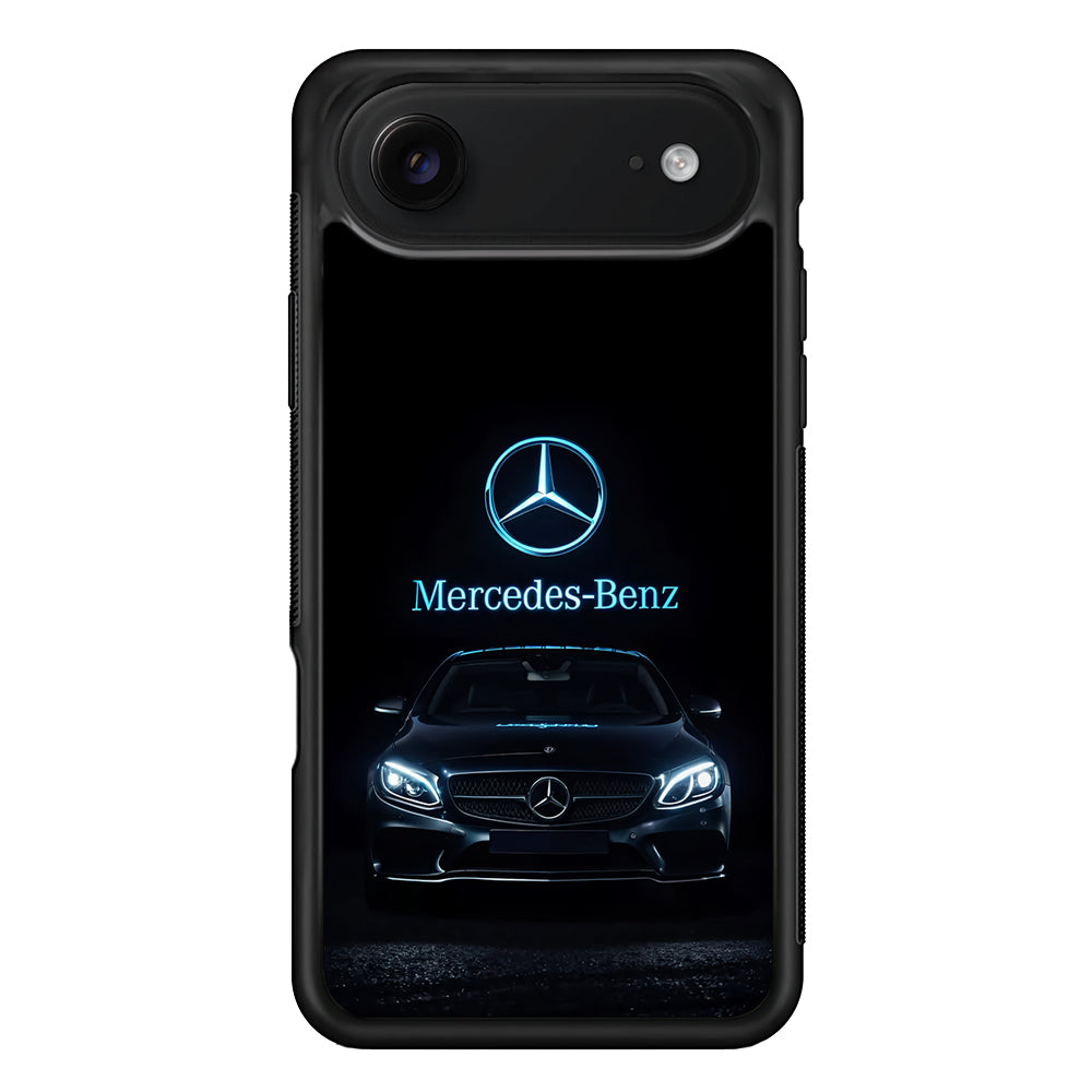 Mercedes-Benz Blue Dark Aesthetic iPhone 17 Air Case | Slim Rubber Case for iPhone 17 Air