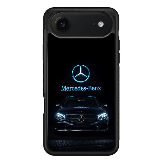 Mercedes-Benz Blue Dark Aesthetic iPhone 17 Air Case | Slim Rubber Case for iPhone 17 Air