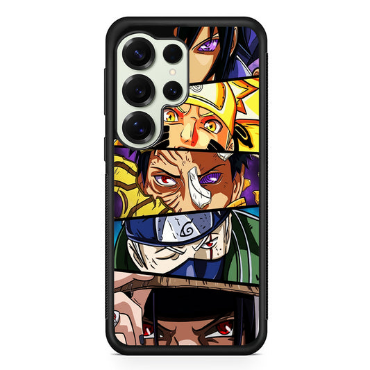 All Eyes Characters in Naruto Samsung Galaxy S25 Ultra Case | Durable Rubber Case for Samsung Galaxy S25 Ultra