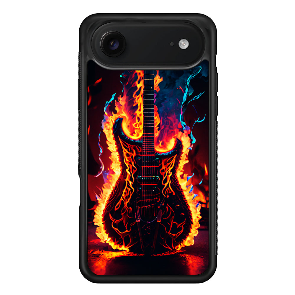 Flaming Guitar Art iPhone 17 Air Case | Protective Case for iPhone 17 Air