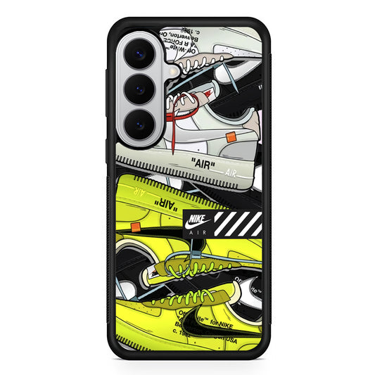Nike Air Shoelaces Samsung Galaxy S26 Case | Slim Samsung Galaxy S26 Rubber Case
