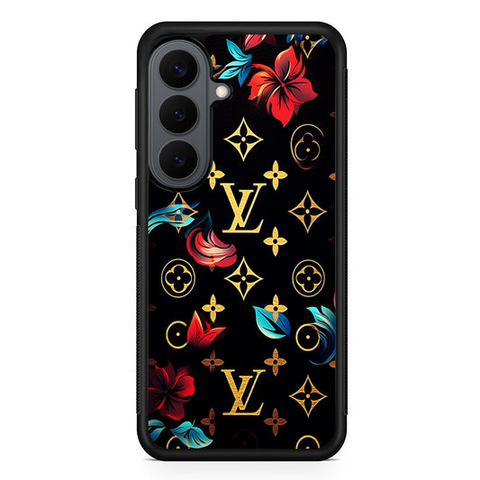 Louis Vuitton Flowers Design Samsung Galaxy S26 Plus Case | Slim Rubber Case for Samsung Galaxy S26 Plus