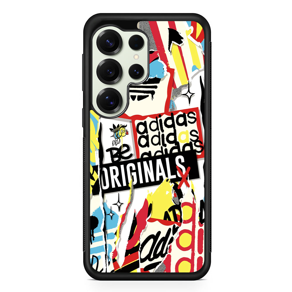 Adidas Abstract Wall Art Samsung Galaxy S25 Ultra Case | Durable Rubber Case for Samsung Galaxy S25 Ultra