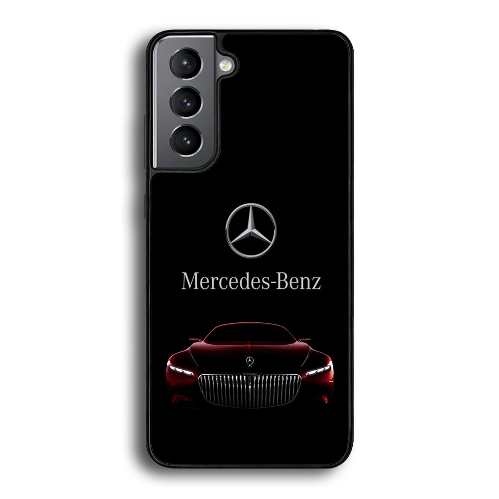 Mercedes-Benz Red Dark Aesthetic Samsung Galaxy S21 Case | Slim Rubber Case for Samsung Galaxy S21