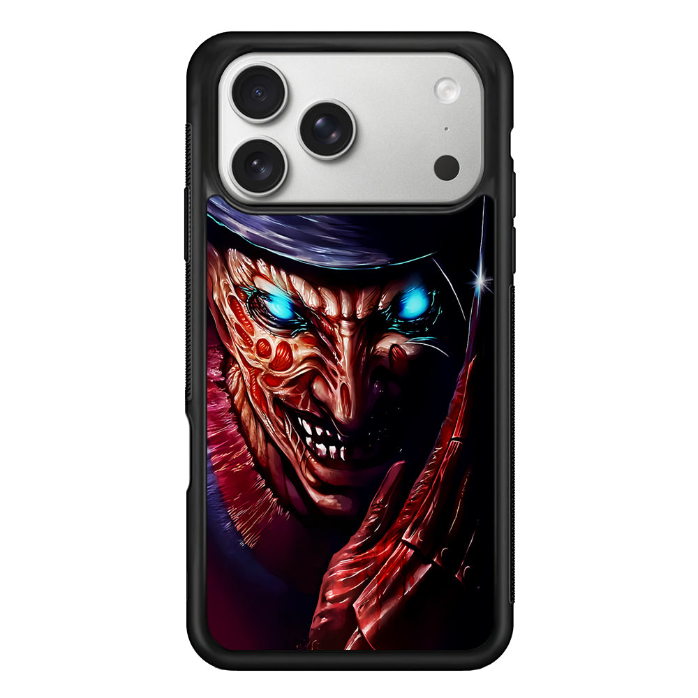 Freddy Krueger A Nightmare iPhone 17 Pro Case | Slim Rubber Case for iPhone 17 Pro