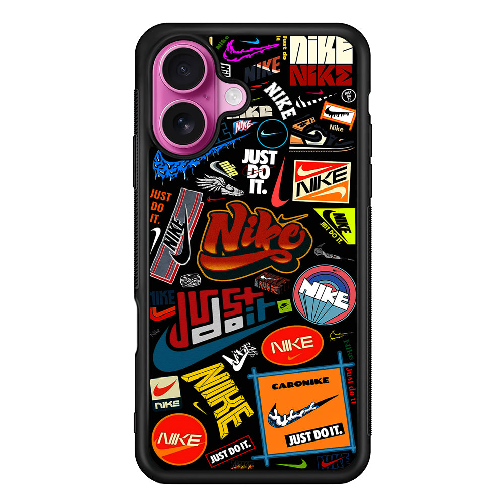 Cool Nike Logo Collection iPhone 17 Case - Slim Rubber Case for iPhone 17
