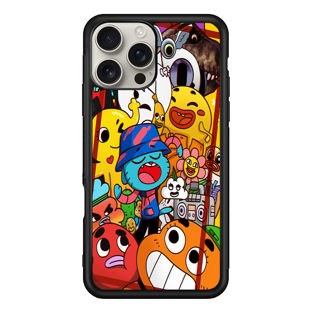 The Amazing World of Gumball Cartoon iPhone 16 Pro Max Case | Stylish Protective Case for iPhone 16 Pro Max