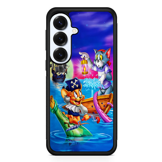 Tom and Jerry Pirates Samsung Galaxy S25 Plus Case | Slim Rubber Cover for Samsung Galaxy S25 Plus
