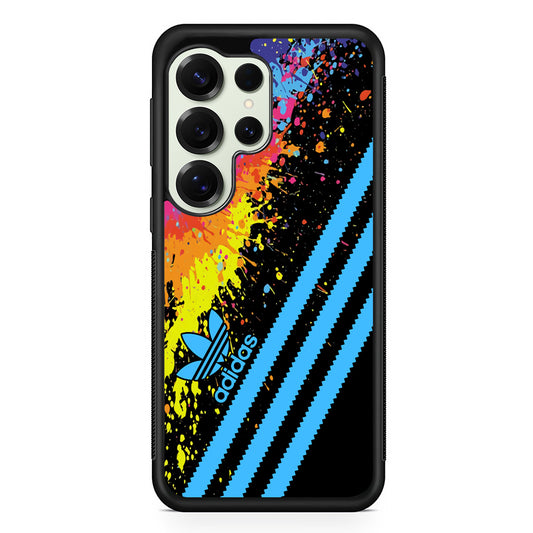 Adidas Stripe Paint Samsung Galaxy S25 Ultra Case | Durable Rubber Case for Samsung Galaxy S25 Ultra