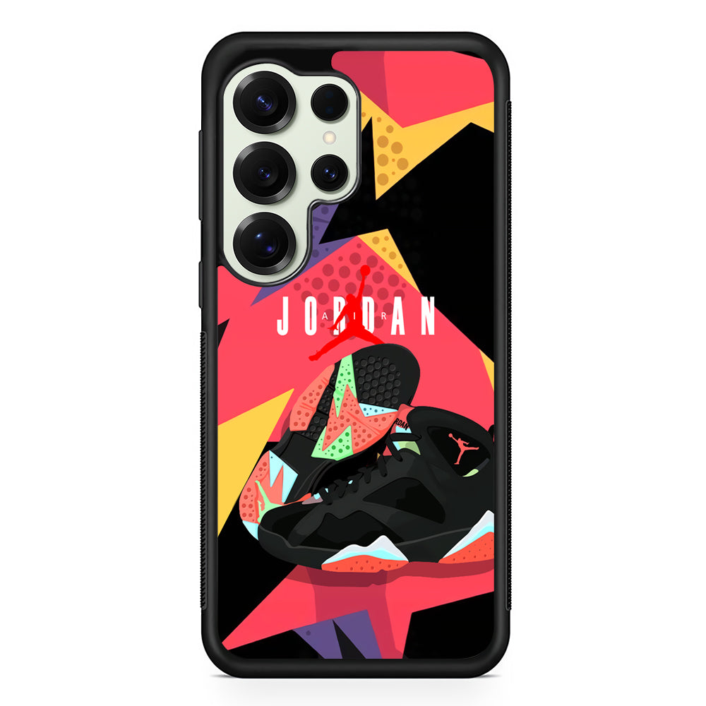 Air Jordan Milestones of Scramble Samsung Galaxy S25 Ultra Case | Durable Rubber Case for Samsung Galaxy S25 Ultra