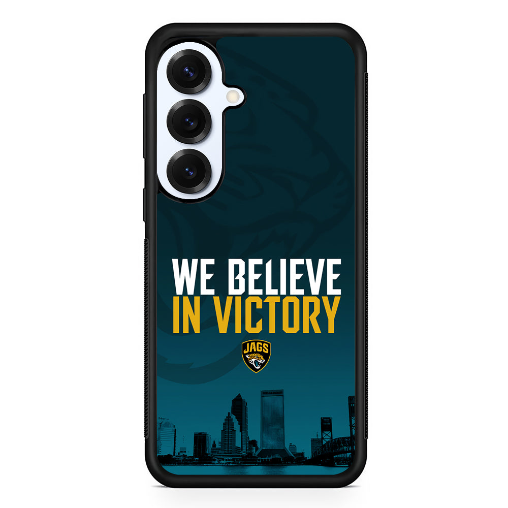 Jacksonville Jaguars Victory Samsung Galaxy S25 Plus Case | Slim Rubber Cover for Samsung Galaxy S25 Plus