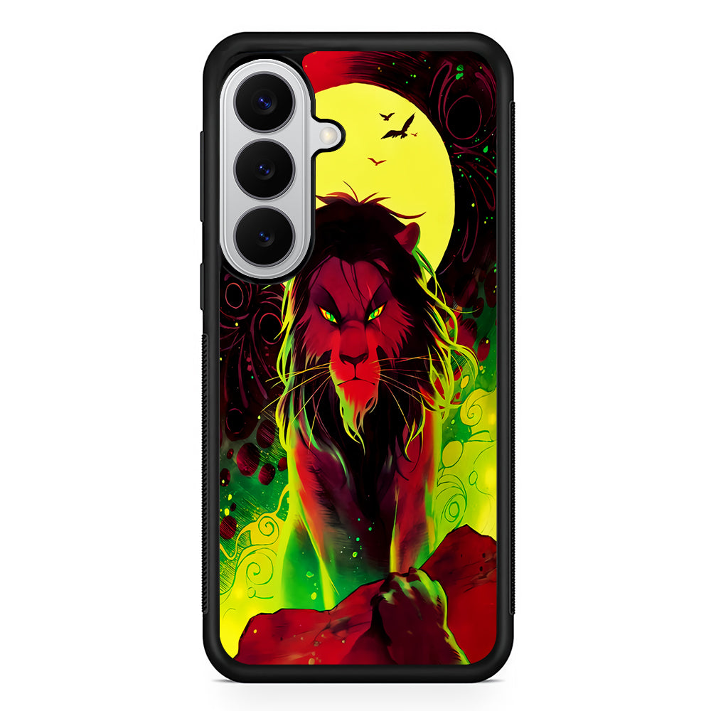 The Angry Lion King Samsung Galaxy S26 Case | Protective Rubber Cover