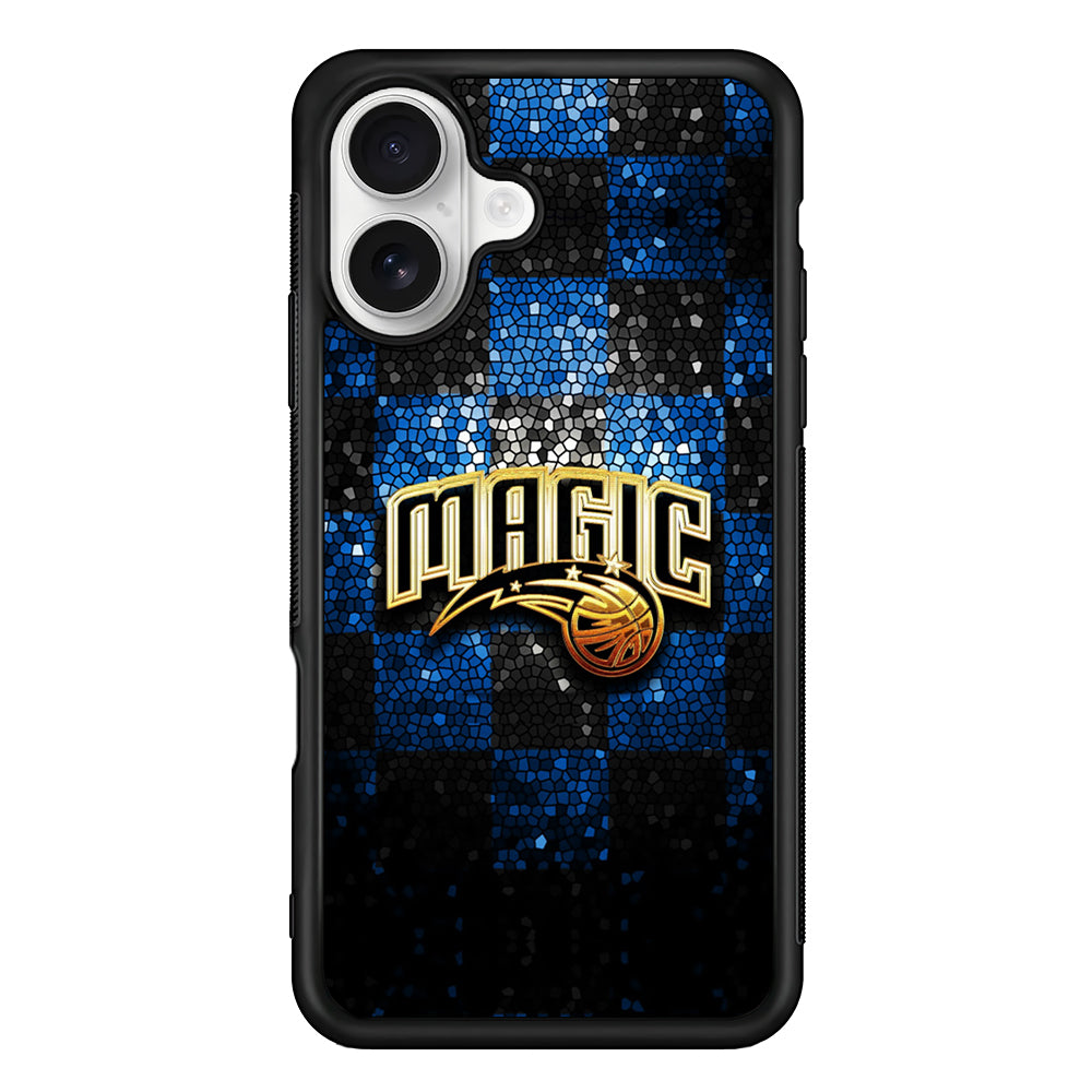 Orlando Magic Gold iPhone 16 Plus Case | Durable Protective Rubber Cover