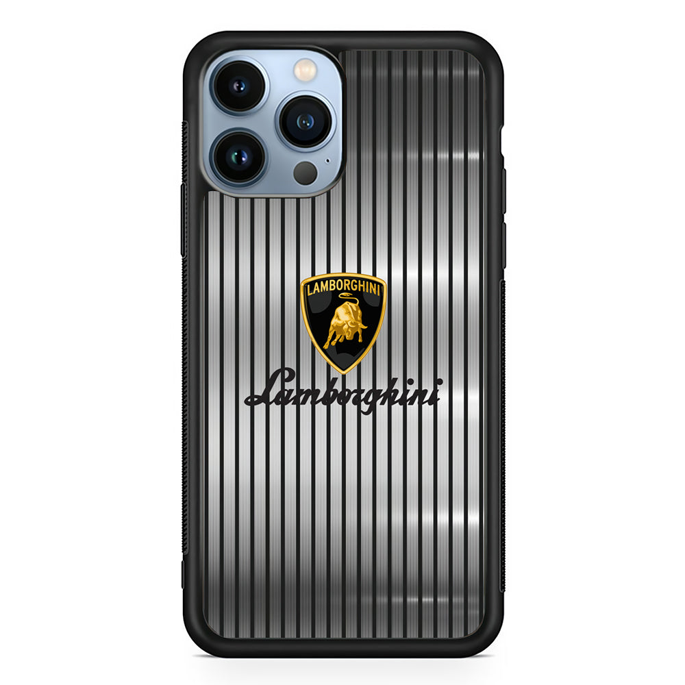 Lamborghini Luxury Curtains 2D Rubber Phone Case | Slim Protective Phone Case