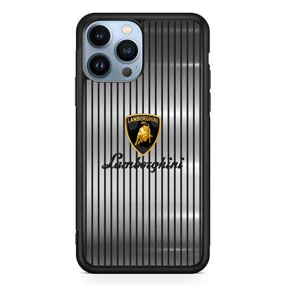 Lamborghini Luxury Curtains 2D Rubber Phone Case | Slim Protective Phone Case