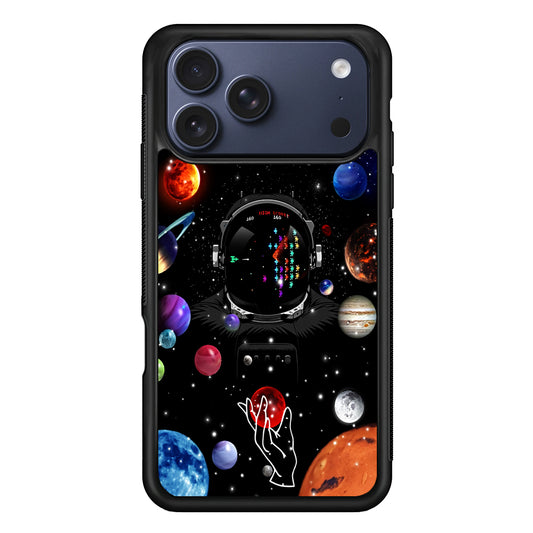Astronaut Vintage Space Game iPhone 17 Pro Max Case | Slim Protective Cover for iPhone 17 Pro Max