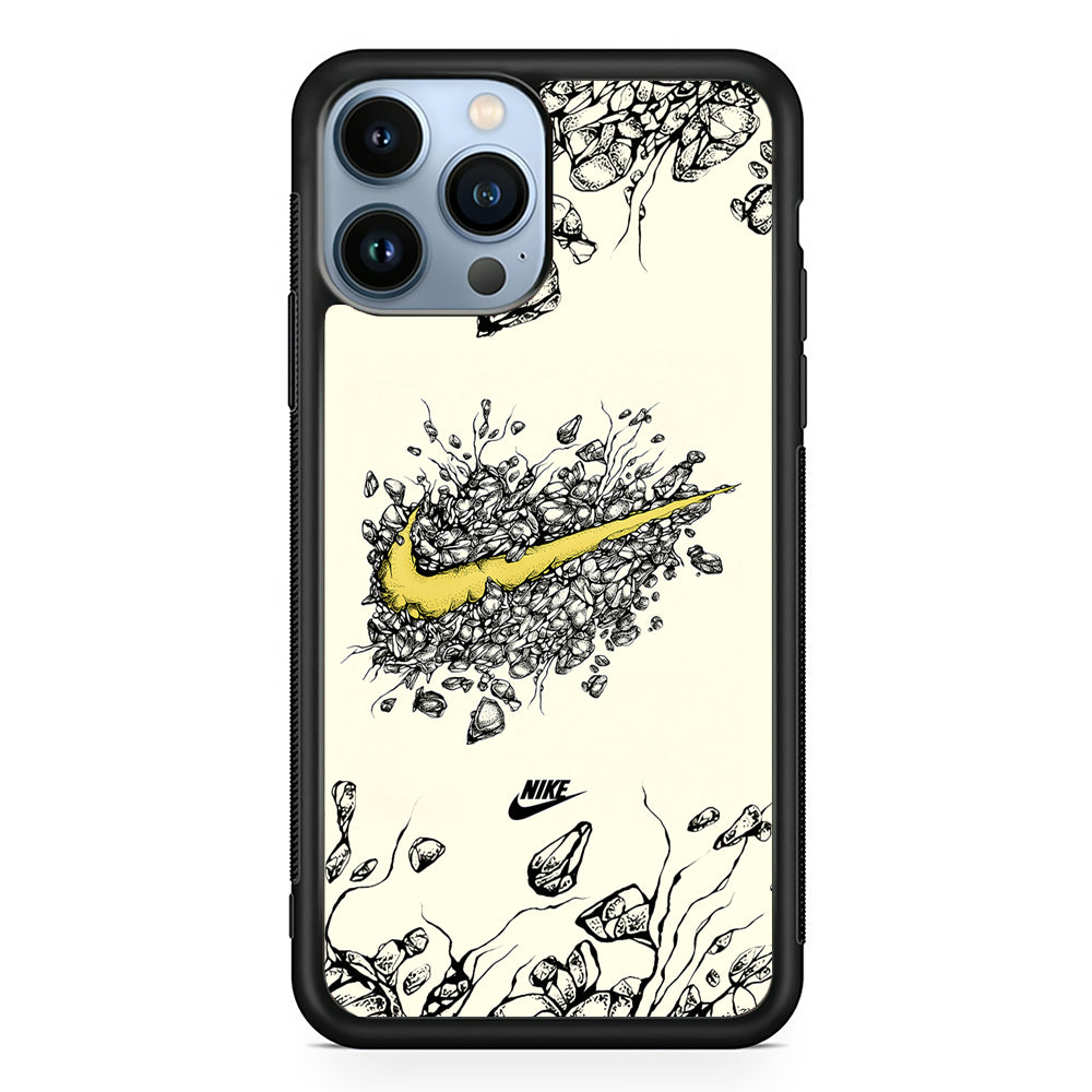 Nike Root On The Rock 2D Rubber Phone Case | Slim Protective Phone Case