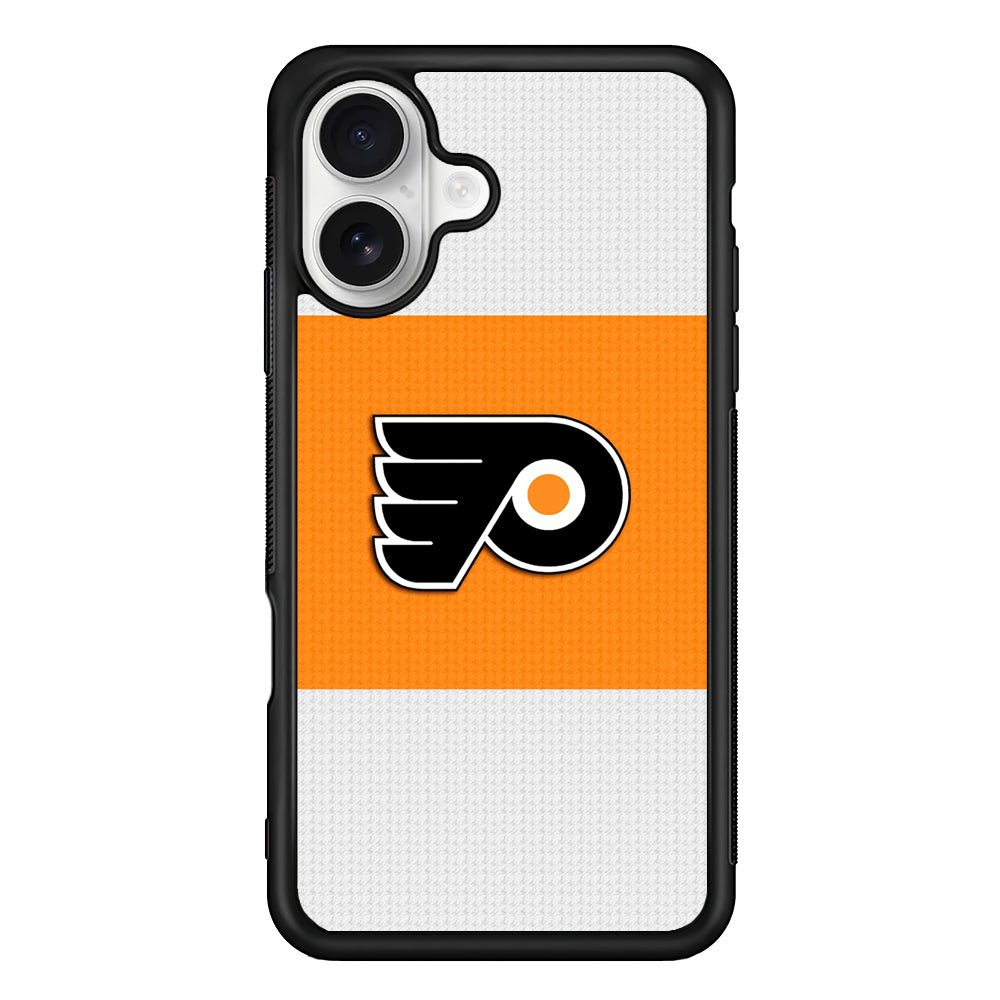 Philadelphia Flyers Logo iPhone 16 Plus Case | Durable Protective Rubber Cover