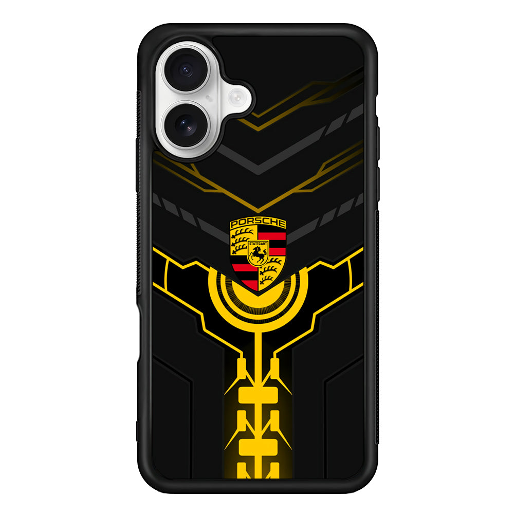 Porsche Lightning Vibes iPhone 16 Plus Case – Slim Fit Protective Phone Case