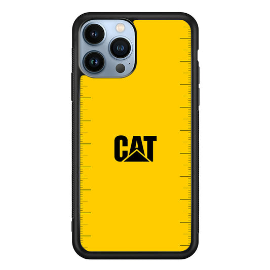 Caterpillar Logo Heavy Duty iPhone 13 Pro Max Case | Slim Rubber Case for iPhone 13 Pro Max