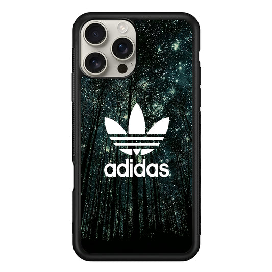 Adidas Logo Night Forest iPhone 16 Pro Max Case | Durable Everyday Protective Cover
