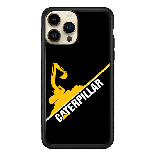 Caterpillar Built to Conquer iPhone 14 Pro Case | Slim Rubber Case for iPhone 14 Pro