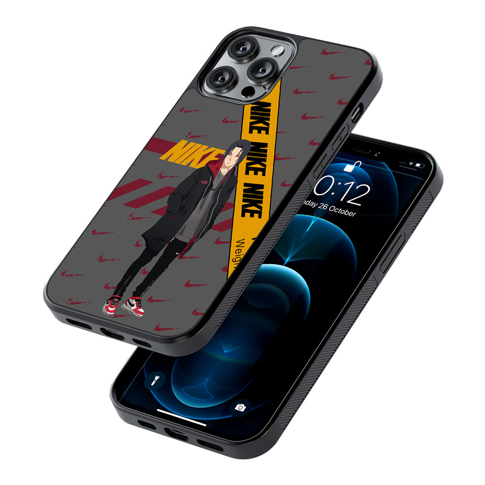 Nike Itachi Casual Suit 2D Rubber Phone Case | Slim Protective Phone Case