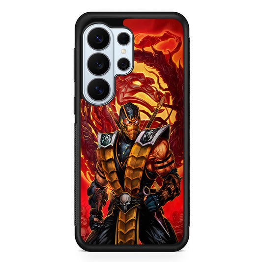 Scorpion Hanzo Mortal Kombat Samsung Galaxy S26 Ultra Case | Protective Phone Cover