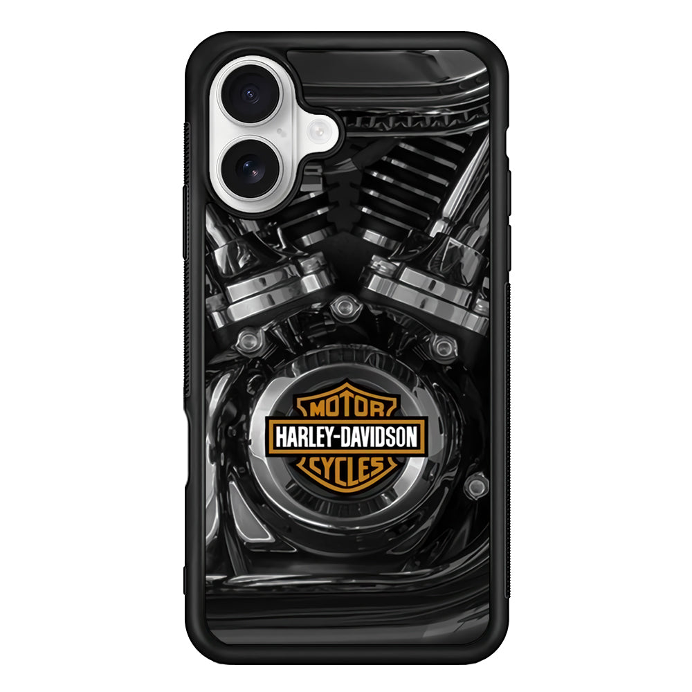 Harley Davidson The Torque iPhone 16 Plus Case – Slim Fit Protective Phone Case