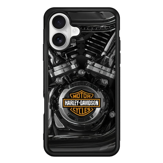 Harley Davidson The Torque iPhone 16 Plus Case – Slim Fit Protective Phone Case