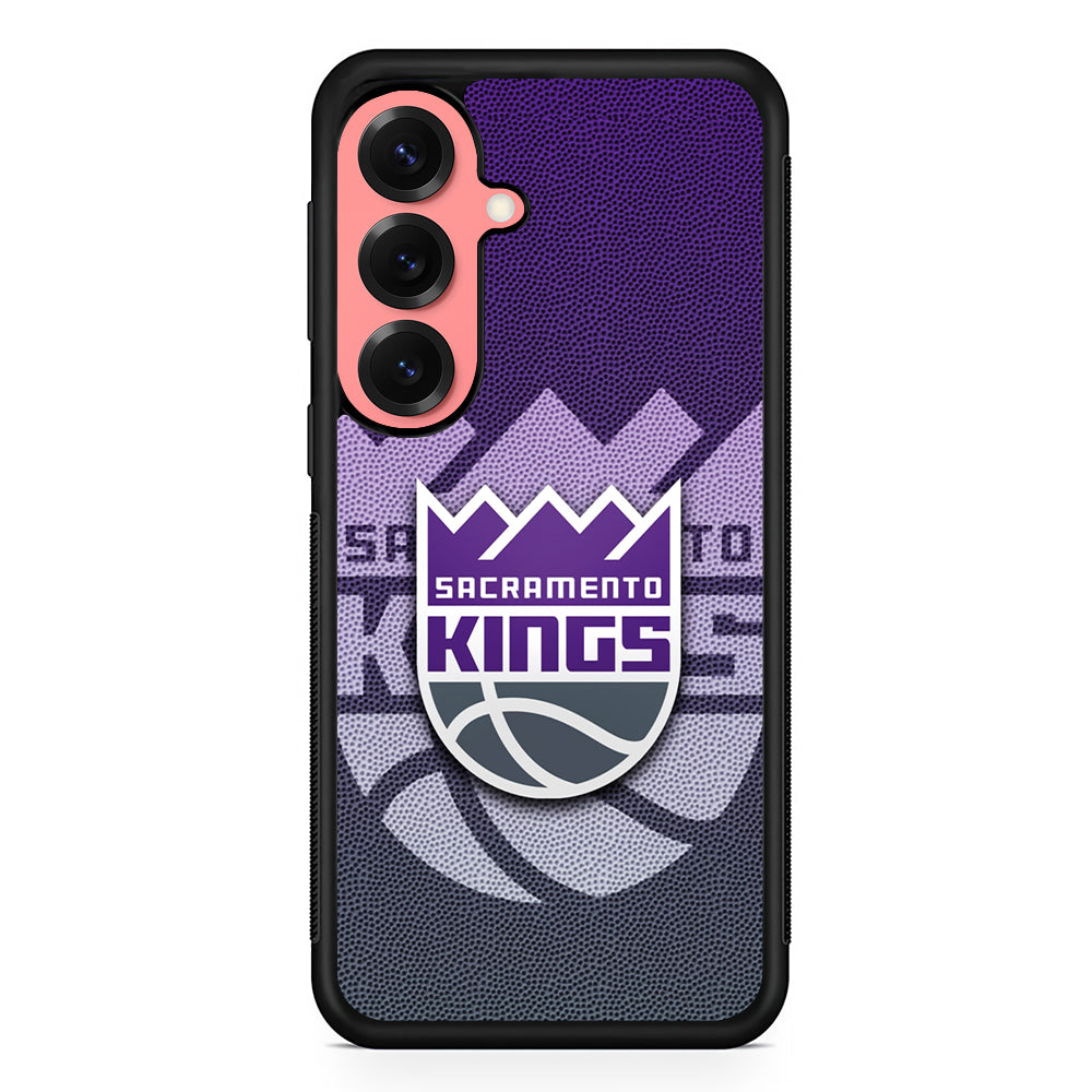Sacramento Kings Pattern Samsung Galaxy S25 Case | Protective Case for Samsung Galaxy S25