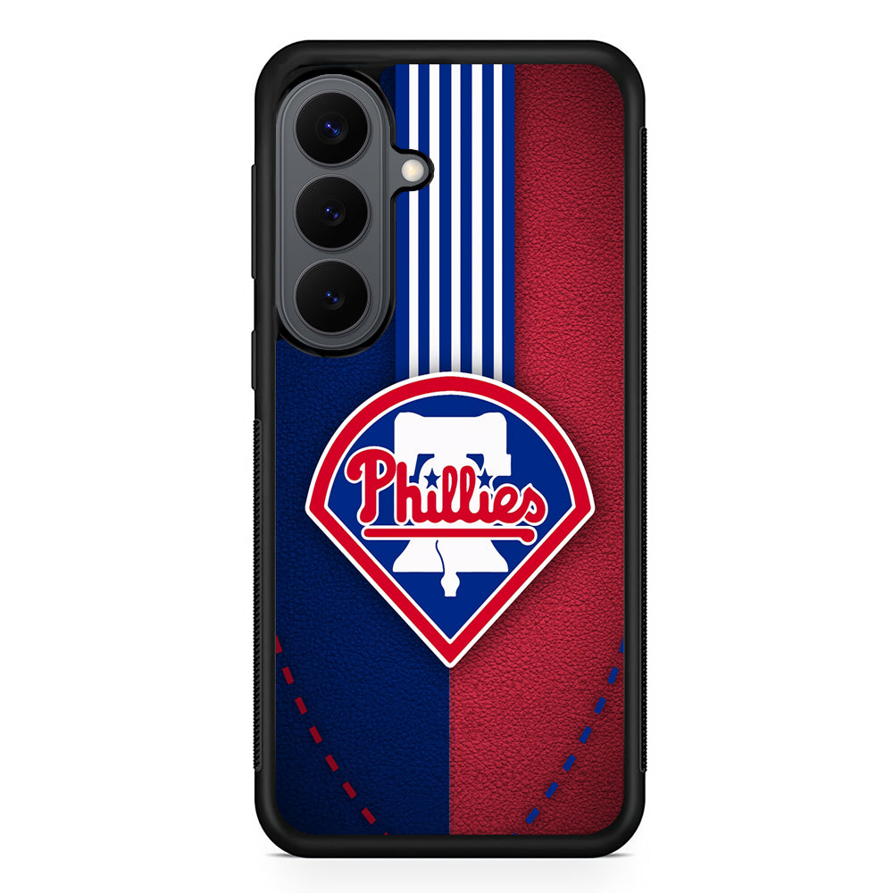 Philadelphia Phillies Logo Samsung Galaxy S26 Plus Case | Slim Rubber Case for Samsung Galaxy S26 Plus