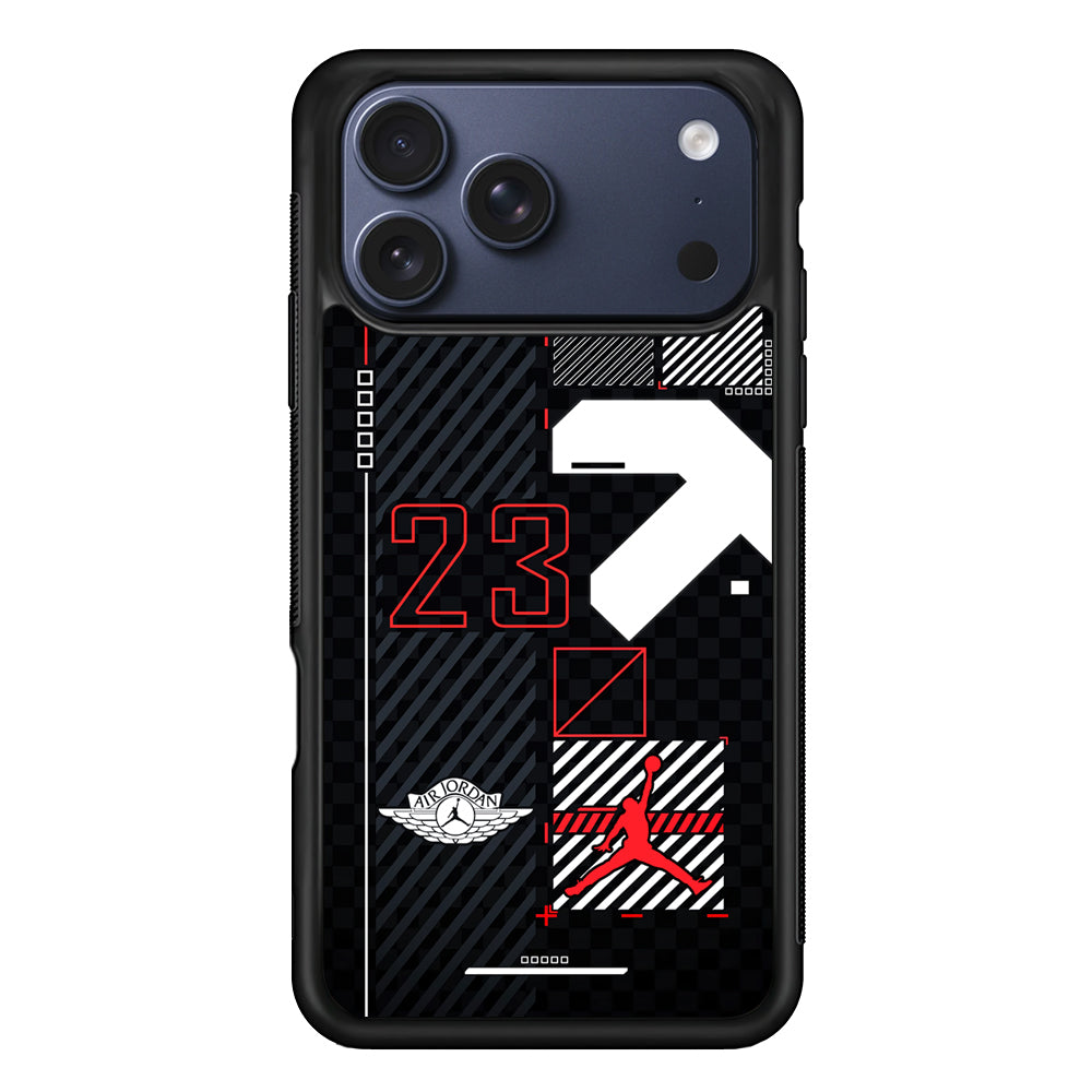 Air Jordan Robot Dome iPhone 17 Pro Max Case | Durable Rubber Case for iPhone 17 Pro Max