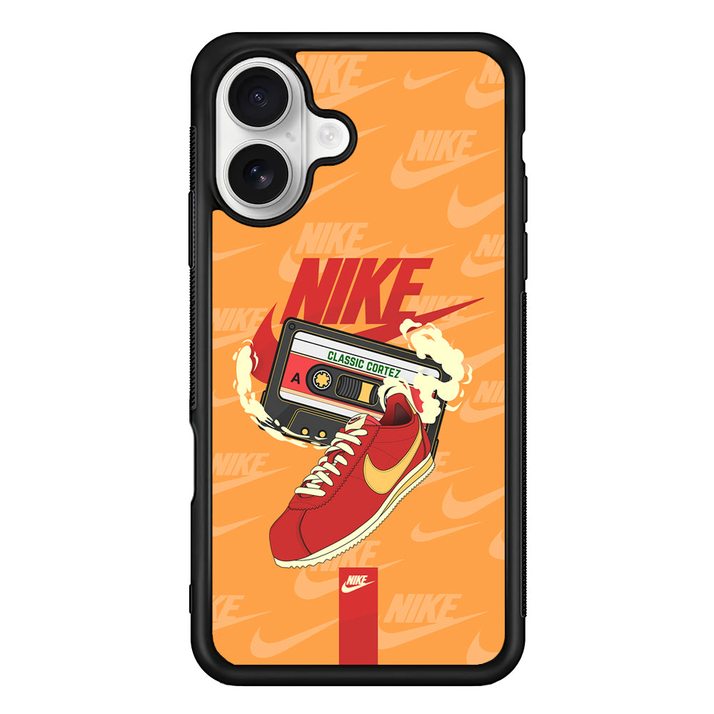 Nike Classic Stride iPhone 16 Plus Case – Slim Fit Protective Phone Case