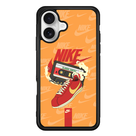 Nike Classic Stride iPhone 16 Plus Case – Slim Fit Protective Phone Case