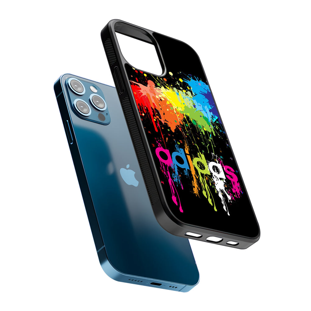 Adidas Paint Brush 2D Rubber Phone Case | Slim Protective Phone Case