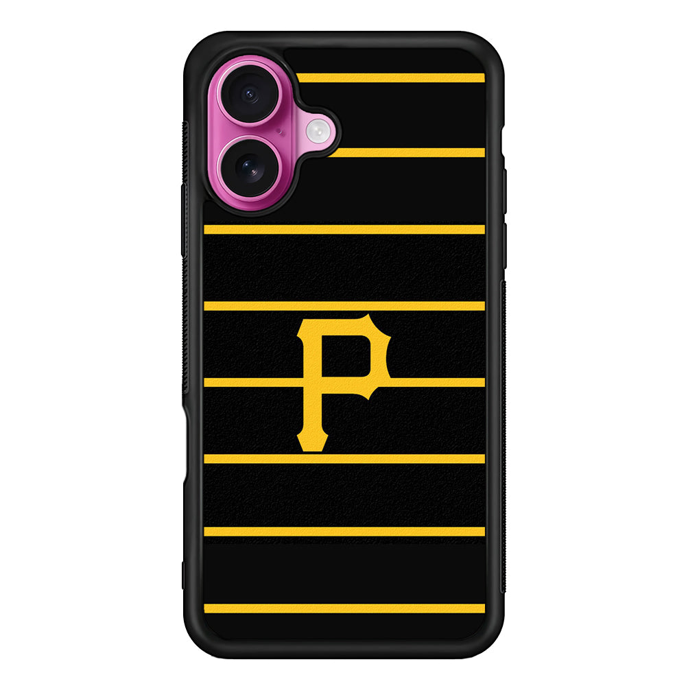 Pittsburgh Pirates Logo iPhone 17 Case | Slim Protective Rubber Phone Cover