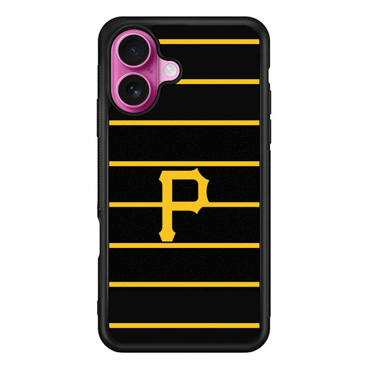Pittsburgh Pirates Logo iPhone 17 Case | Slim Protective Rubber Phone Cover
