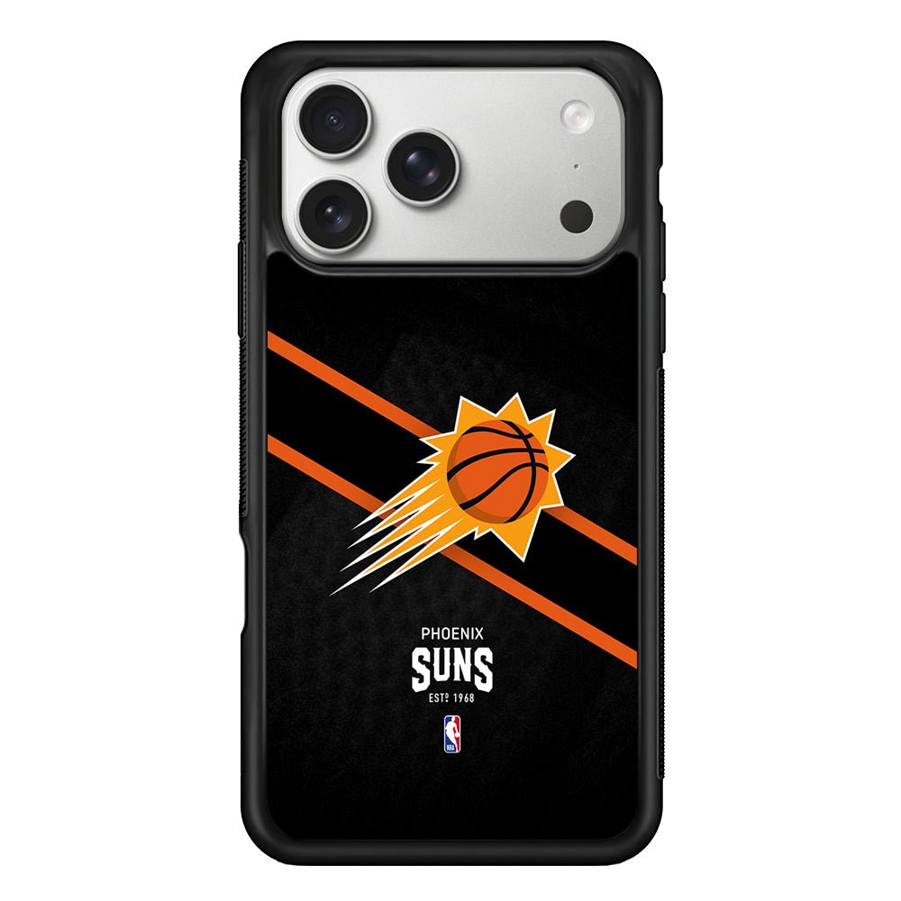 Phoenix Suns Logo iPhone 17 Pro Case | Slim Rubber Case for iPhone 17 Pro