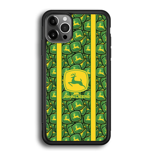 John Deere Emblem Dump iPhone 12 Pro Max Case | Slim Rubber Case for iPhone 12 Pro Max